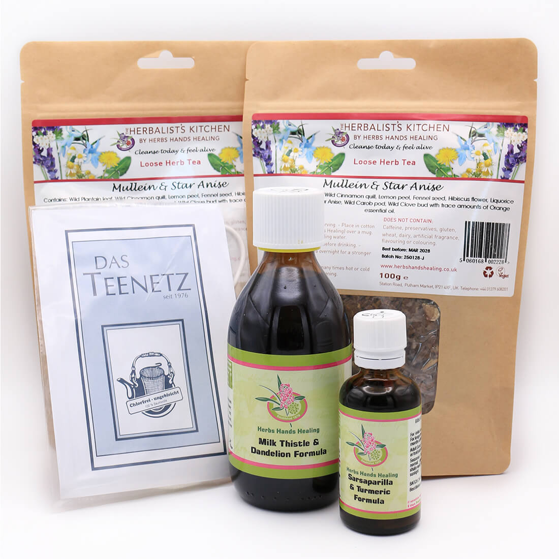 28 Day Liver Cleanse Kit by Herbs Hands Healing