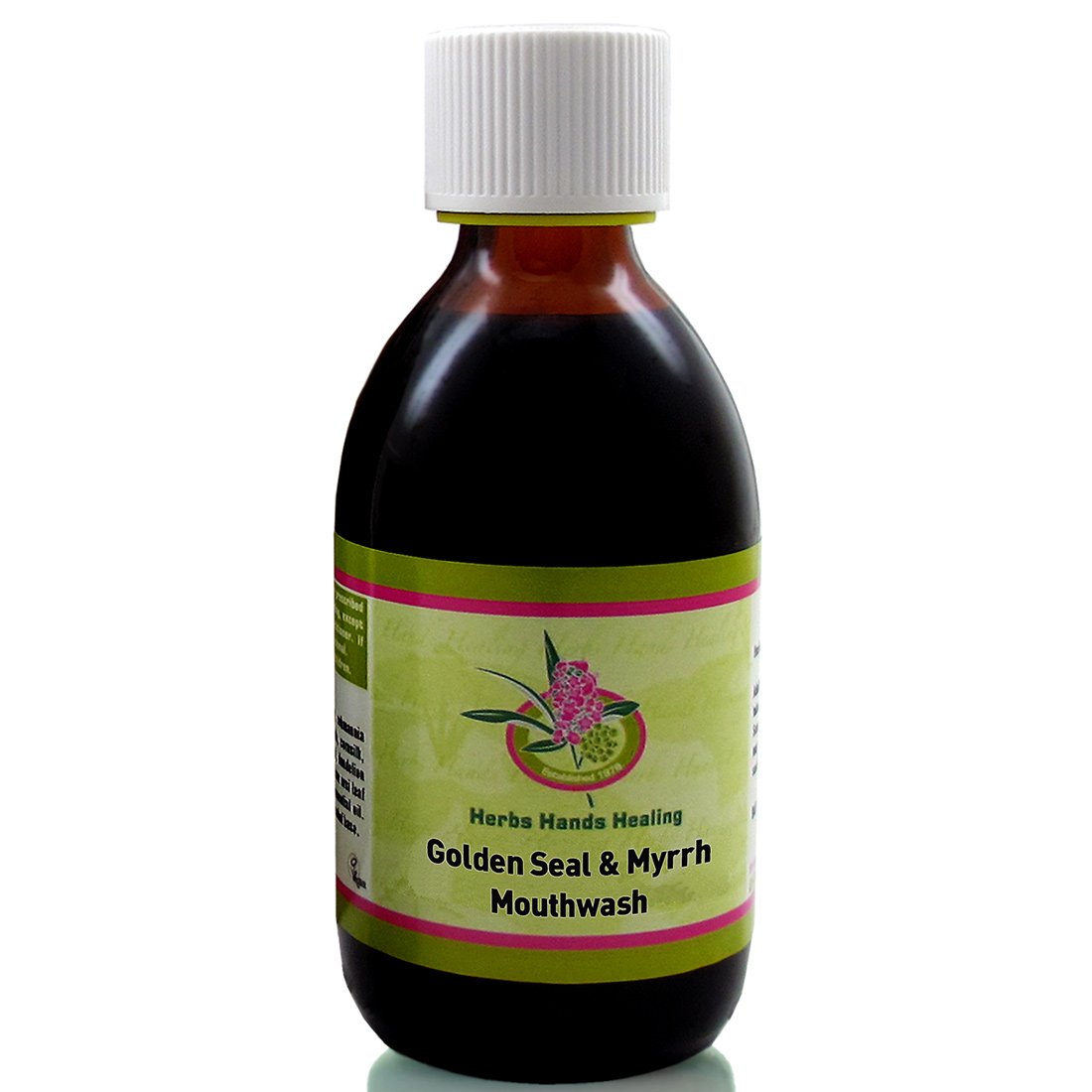 Goldenseal & Myrrh Mouthwash (250ml) by Herbs Hands Healing