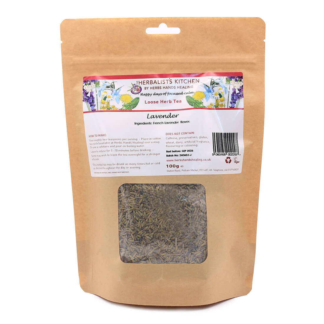 Lavender Tea by Herbs Hands Healing