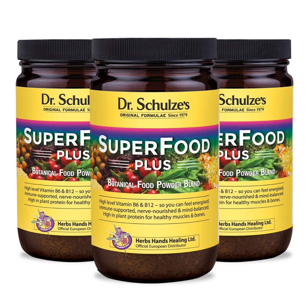 3 Tubs of Dr Schulze’s Superfood Plus SAVE £25