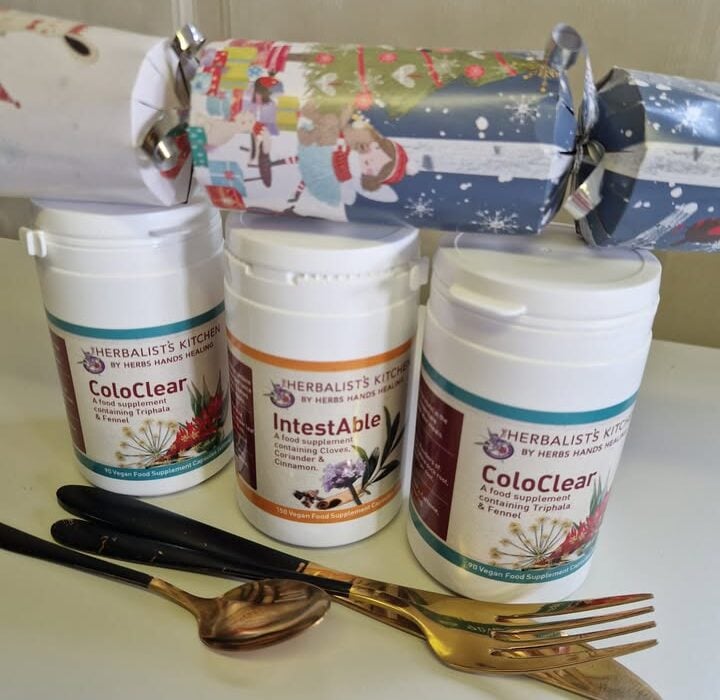 Manage festive overindulgence with Christmas Meal Herb Bowel support, promoting comfort and ease during holiday meals.