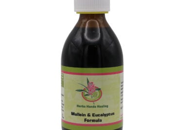 Mullein and Eucalyptus is a 14-herb blend specific for stubborn respiratory congestion. It is useful for convalescing from seasonal or challenging lung and sinus issues. It helps liquify mucous, defends from microbial setbacks and generally eases breathing day and night.