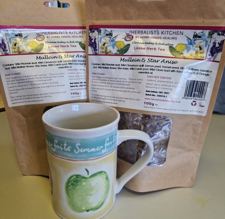 Our Mullein and Star Anise Tea