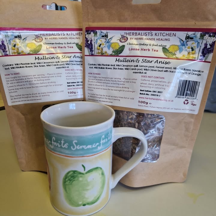 Our Mullein and Star Anise Tea