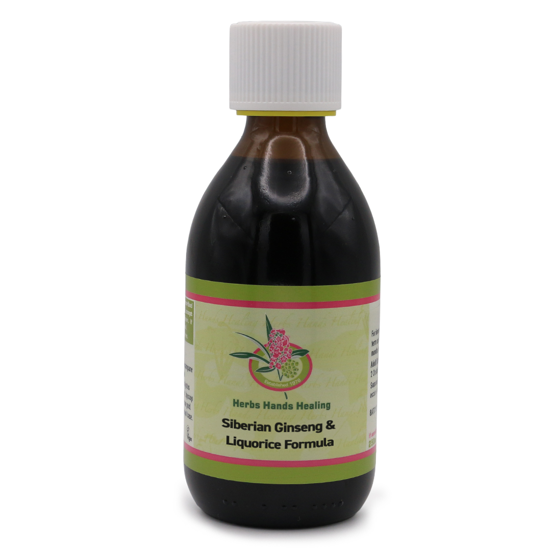 Siberian Ginseng & Liquorice Formula from Herbs Hands Healing
